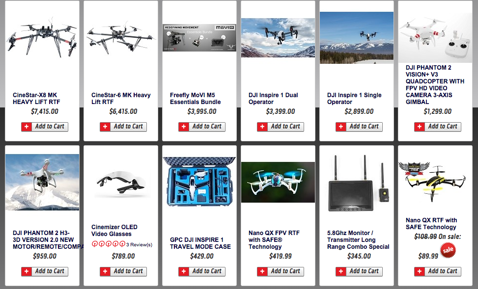 drones quadrocopter screenshot
