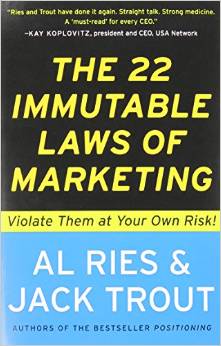 imutable laws of marketing